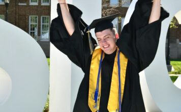 Video: Salt Lake Community College 2020 year in review Mason Bancroft graduation photo