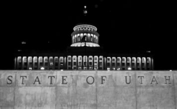 How the 2021 legislative session will affect SLCC Black and white photo of Utah State Capitol
