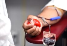Blood drives save lives: Where you can participate Blood donor squeezes red ball