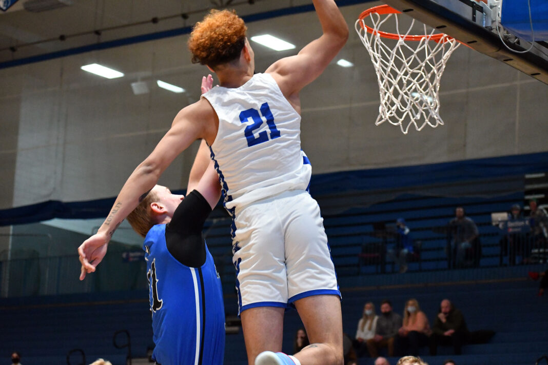 Sophomore forward Jay Allen-Tovar