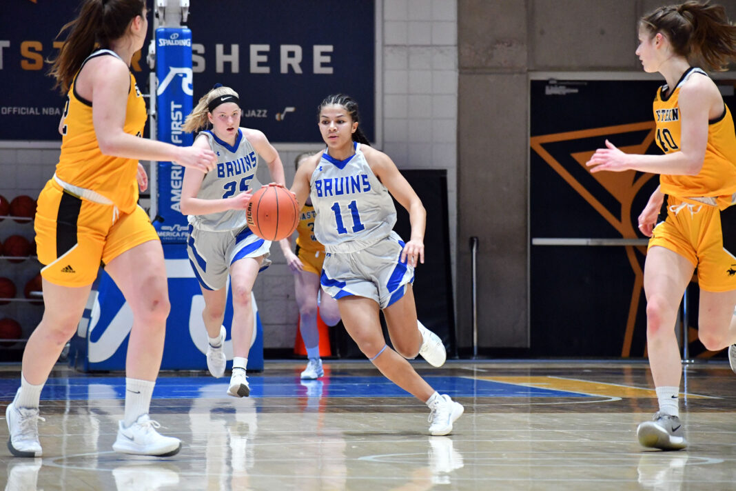 Freshman guard Naelle Bernard