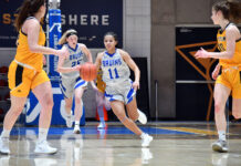 Photos: SLCC basketball continues winning ways Freshman guard Naelle Bernard