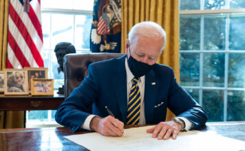 SLCC students react to beginning of Biden presidency President Biden in the Oval Office