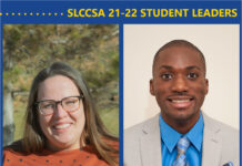 Lindsay Simons, Derrick Tuff elected SLCCSA president, executive vice president SLCCSA 21-22 student leaders Lindsay Simons and Derrick Tuff