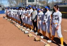 SLCC sports roundup: It’s tournament time Softball team stands in a row