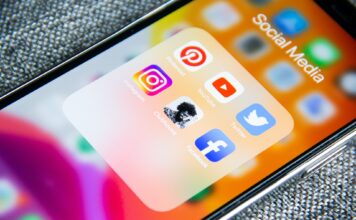 The importance of setting social media boundaries Social media icons on a smartphone