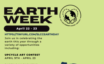 SLCC celebrates Earth Week Earth Week: April 22-23
