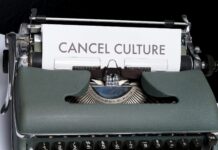 Op-ed: The politics of cancel culture Paper in a typewriter reads "cancel culture"