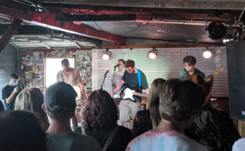 Salt Lake City concerts returning to full capacity Krooked Kings playing on stage to live audience