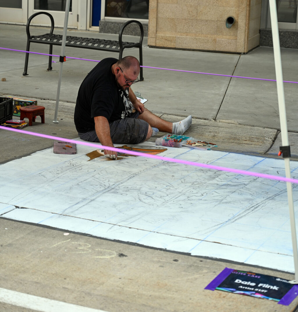 Photos Let's chalk about foster care The Globe