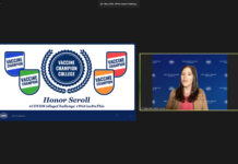 SLCC joins White House-led vaccine challenge Screenshot of COVID-19 College Vaccine Challenge webinar