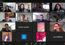 College journalists expand education through Amplify Utah Multiple people participate in a Zoom call