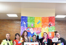 Center for gender and sexuality helps SLCC become most affordable LGBTQ-friendly college Students and officers pose for a photo