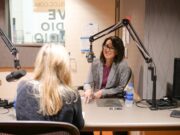 A conversation with Utah Lt. Gov. Deidre Henderson Deidre Henderson speaks into microphone