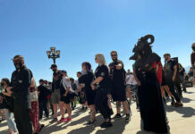 The Satanic Temple calls for reproductive rights in Utah Protesters gather to listen