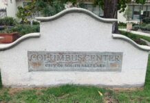 Youth’s letter prompts re-evaluation of community center named after Columbus Stone entrance sign for Columbus Community Center