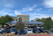 SLCC reduces costs by working toward environmental sustainability South view of solar carport at Redwood