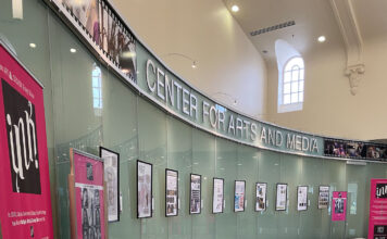 7th SLCC alumni art and design show premieres Side view of the INK alumni exhibit