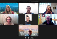 SLCC faculty and staff discuss safety and efficacy of COVID-19 vaccines Screenshot of Zoom webinar for SLCC COVID-19 vaccine panel