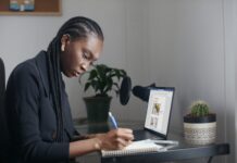 Pandemic remote work produces mixed results for people with disabilities An employee works from home