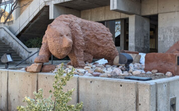 SLCC’s COVID-19 testing capacity lowered under omicron The SLCC Bruin outside the Student center at Taylorsville campus