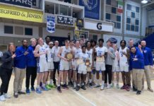 Men’s basketball: Bruins win Region 18 title, say the job is still not finished SLCC men's basketball team celebrates Region 18 title