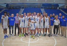 Men’s basketball: No. 1 Bruins earn Scenic West regular-season title Men's basketball celebrates SWAC championship