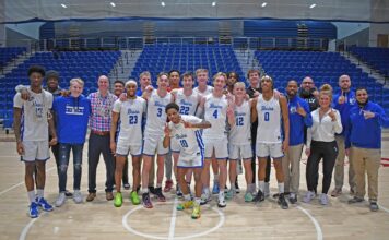 Men’s basketball: No. 1 Bruins earn Scenic West regular-season title Men's basketball celebrates SWAC championship