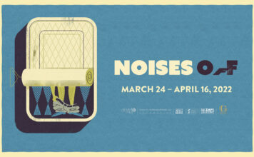 Grand Theatre continues 2021-22 season with ‘Noises Off’ Promotional graphic for "Noises Off" at the Grand Theatre