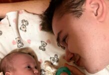 Conversations from Ukraine: Former UVU student shares his story Anton and Evgenia look at each other