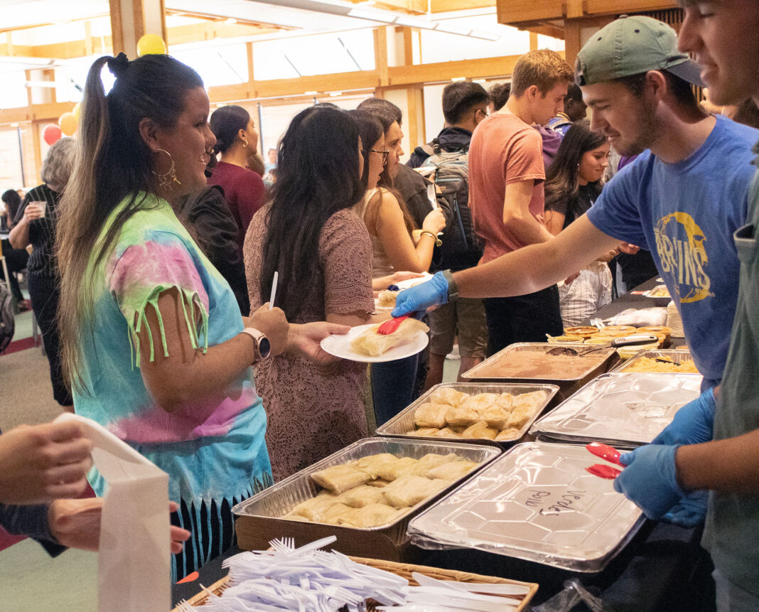 Students receive Latin cuisine for lunch