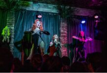 Salt Lake City drag scene thrives despite pushback Four drag queens perform in a nightclub