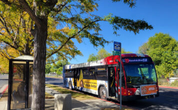 UTA will adjust bus routes and schedules due to a shortage of drivers, affecting two SLCC routes A bus waiting at the Redwood campus pick-up