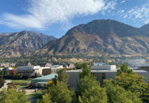 Walkout to protest religious colleges’ discrimination of LGBTQ students set for Oct. 11 Campus of Brigham Young University in the fall of 2020, photographed from the 4th floor of the Joseph F. Smith Building