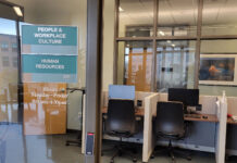 SLCC audit finds issues with complaint reporting and employee websites Room signs for Human Resources and the hours they are open