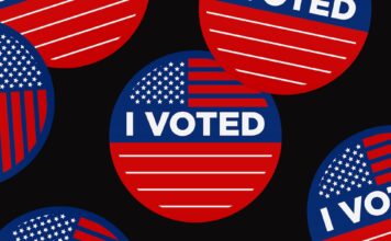 Utah 2022 election update: Republicans win all five federal races Graphic representation of U.S. "I voted" stickers