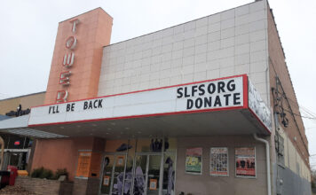 Planning a revamp, the Tower Theatre will skip the 2023 Sundance film fest Corner view of Tower Theatre marquee and entrance
