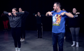 What’s Bruin’ – K-pop Students practice a K-pop dance routine in the studio