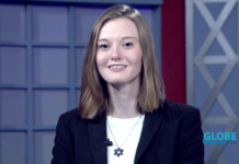 Globe News: May 2, 2023, episode 2 Addison Whitmer in the TV studio