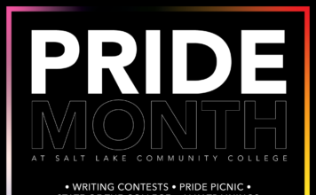 Monthlong series of Pride events returns to SLCC Square graphic for Pride Month events at Salt Lake Community College