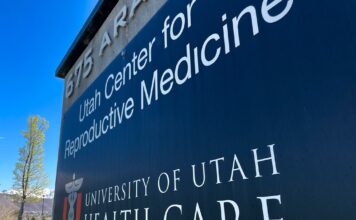 Utah researchers testing potential male birth control gel Sign outside ASCENT Center for Reproductive Care