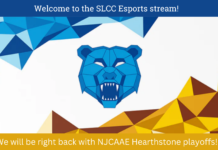It’s all fun and games with SLCC esports Screenshot of SLCC Esports stream for Hearthstone playoffs
