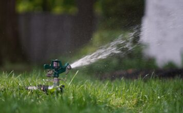 Salt Lake City residents can now easily track their water use An Impact sprinkler watering a green lawn