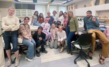 Fashion club stitches new connections, ideas SLCC fashion club group photo