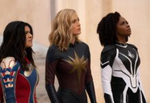 ‘The Marvels’ entertains, but it won’t reignite the MCU Iman Vellani, Brie Larson, and Teyonah Parris in The Marvels (2023)