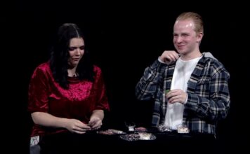 What’s Bruin’ – Tasting holiday treats Mavaney, left, and Chase tasting holiday treats