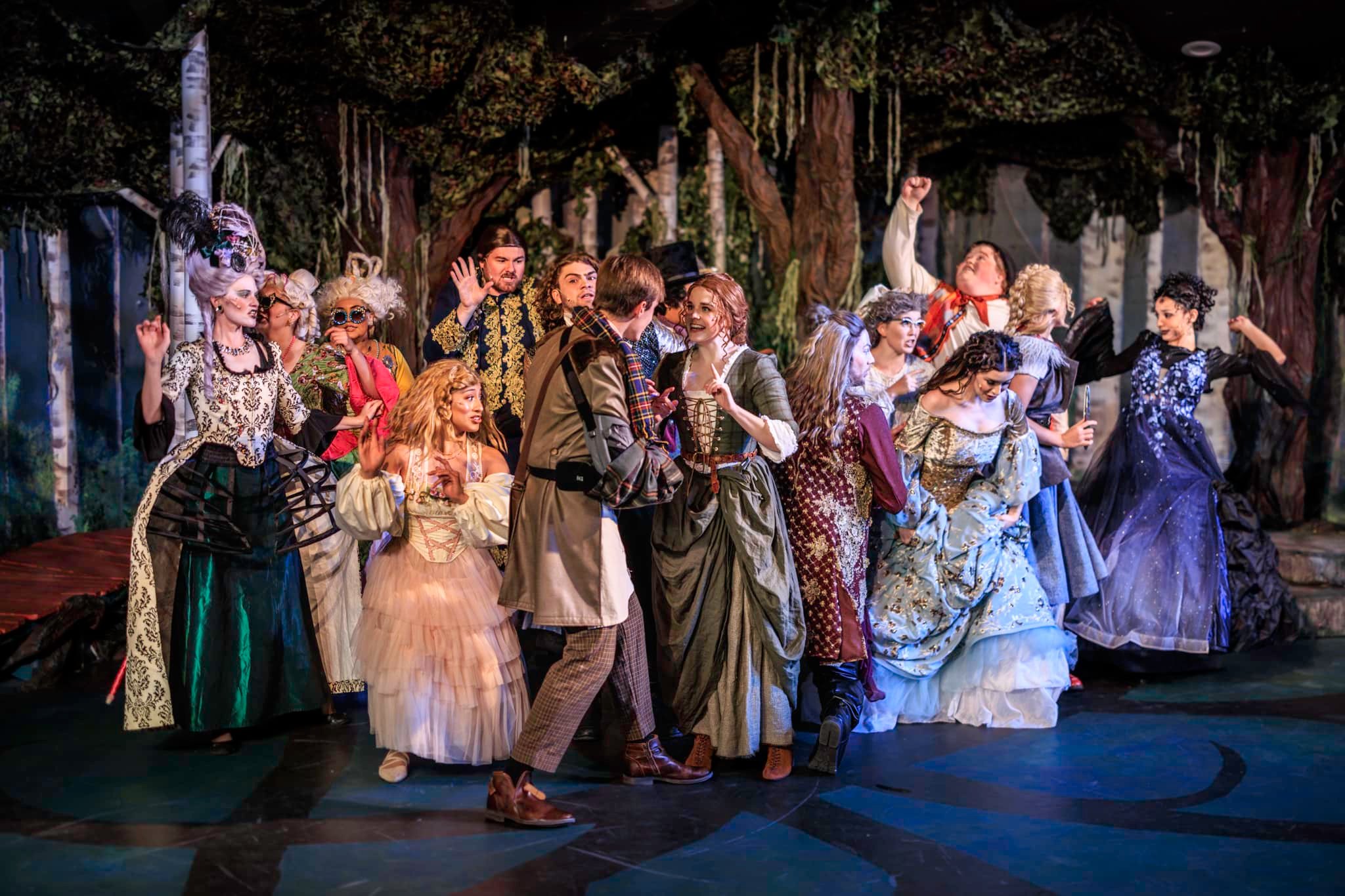 "Into the Woods" cast