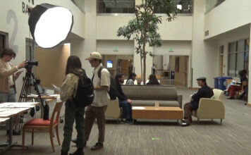 Globe News: SLCC Film Auditions Students auditioning for film roles