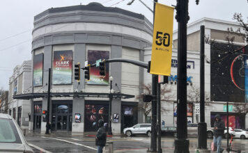 SLCC educators give lectures at Clark Planetarium in ongoing environmental series Horizontal shot of Clark Planetarium entrance