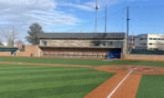 Renovations at SLCC’s baseball stadium finish this week Clubhouse and training area being constructed near a baseball field
